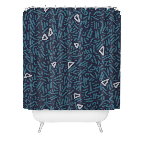 Mareike Boehmer Playground Hidden Shower Curtain