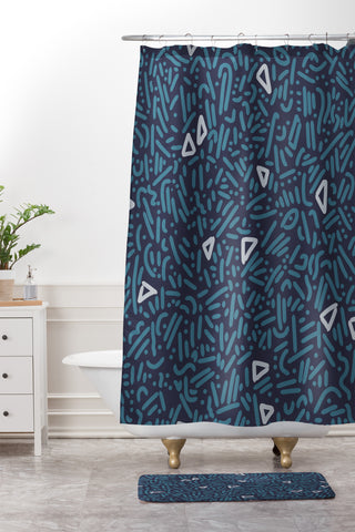 Mareike Boehmer Playground Hidden Shower Curtain And Mat