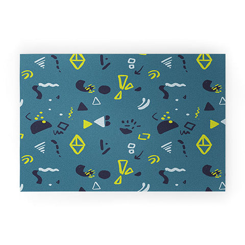 Mareike Boehmer Playground Scribbles Welcome Mat