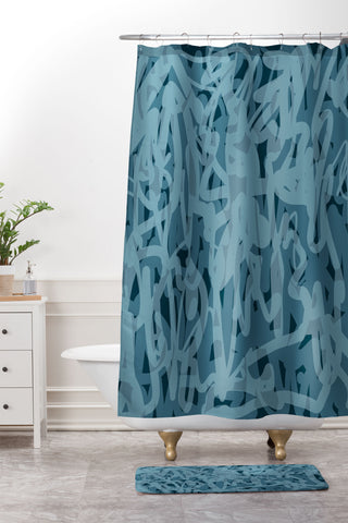 Mareike Boehmer Scandinavian Elegance Cord 1 Shower Curtain And Mat