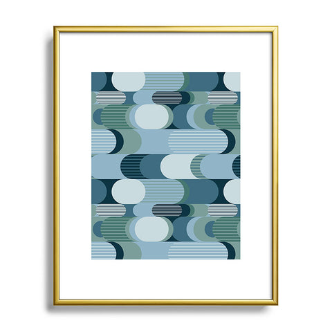 Mareike Boehmer Scandinavian Elegance Rounded 1 Metal Framed Art Print