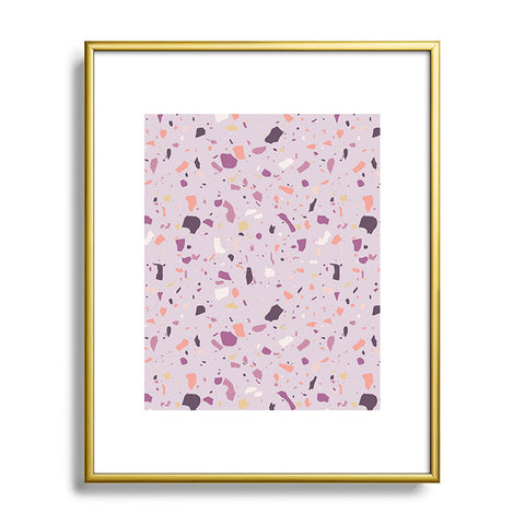 Mareike Boehmer Scandinavian Elegance Terrazz2 Metal Framed Art Print