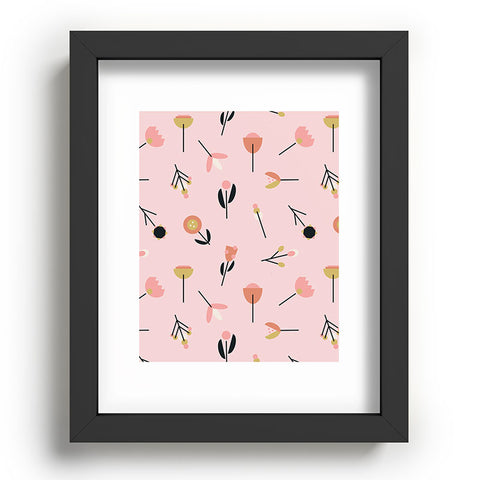 Mareike Boehmer Scandinavian Summer Flowers 1 Recessed Framing Rectangle