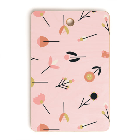 Mareike Boehmer Scandinavian Summer Flowers 1 Cutting Board Rectangle