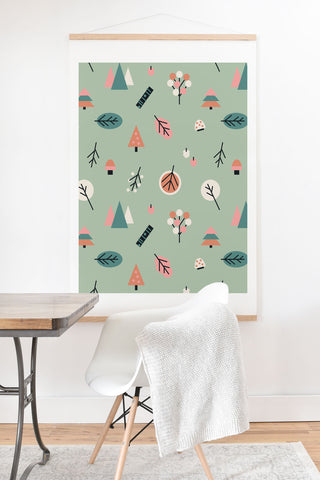 Mareike Boehmer Scandinavian Summer Forest 1 Art Print And Hanger