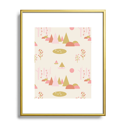 Mareike Boehmer Scandinavian Summer Land 1 Metal Framed Art Print