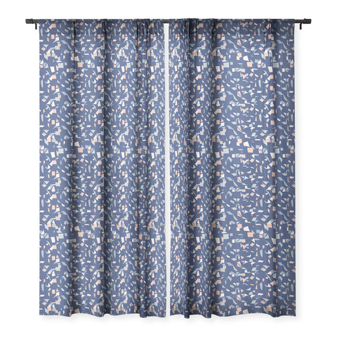 Mareike Boehmer Sketched Confetti 1 Sheer Window Curtain