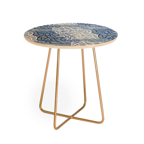 Mareike Boehmer Sketched Grid 1 Round Side Table