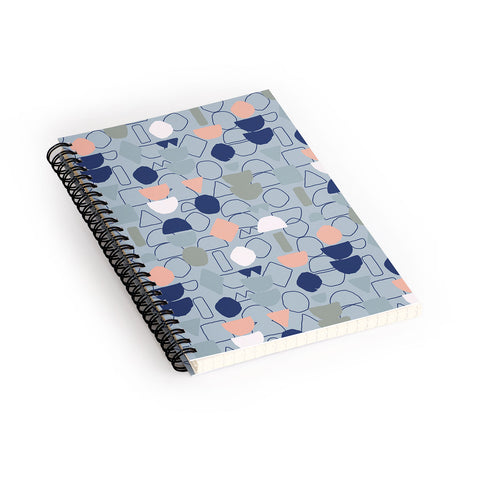 Mareike Boehmer Sketched Lined Up 1 Spiral Notebook