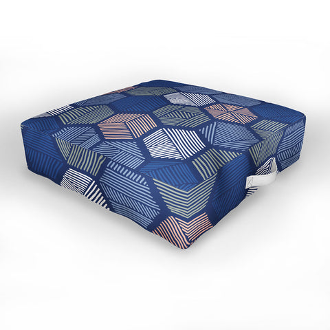 Mareike Boehmer Sketched Polygons 1 Outdoor Floor Cushion