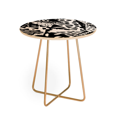 Mareike Boehmer Sketches Patchwork Round Side Table