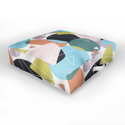 Mareike Boehmer Stones Mixed Up 1 Outdoor Floor Cushion