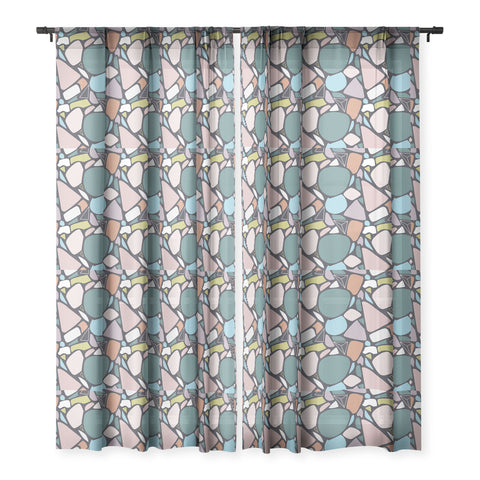 Mareike Boehmer Stones Orderly 1 Sheer Window Curtain