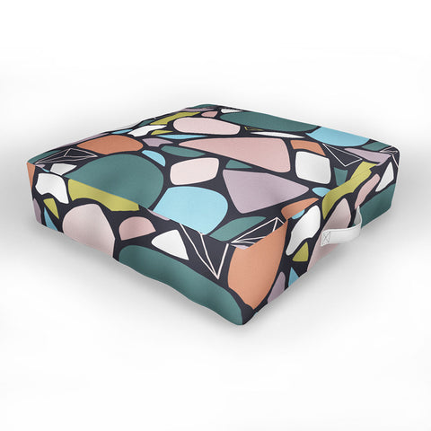Mareike Boehmer Stones Orderly 1 Outdoor Floor Cushion