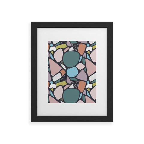 Mareike Boehmer Stones Orderly 1 Framed Art Print