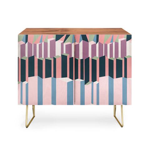 Mareike Boehmer Straight Geometry City 1 Credenza