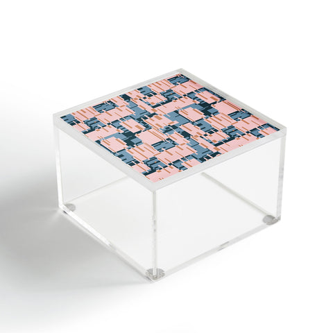 Mareike Boehmer Straight Geometry Connected 1 Acrylic Box