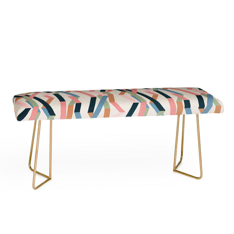 Mareike Boehmer Straight Geometry Ribbons 1 Bench