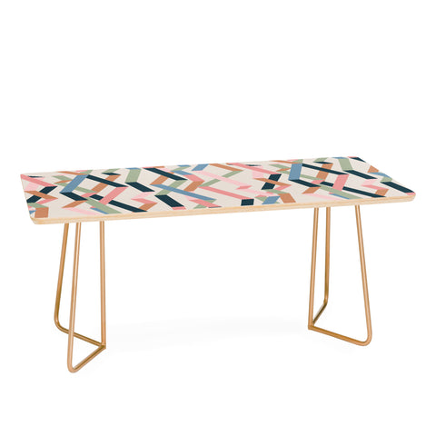 Mareike Boehmer Straight Geometry Ribbons 1 Coffee Table