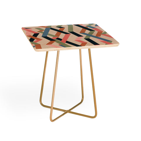 Mareike Boehmer Straight Geometry Ribbons 1 Side Table