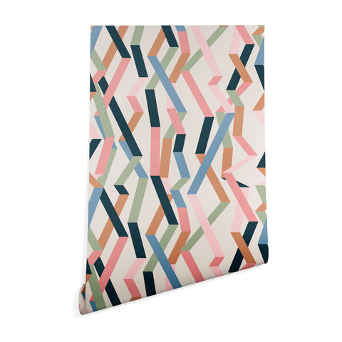 Mareike Boehmer Straight Geometry Ribbons 1 Wallpaper