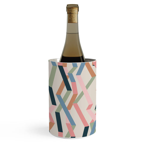 Mareike Boehmer Straight Geometry Ribbons 1 Wine Chiller