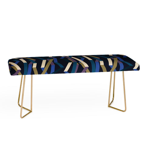 Mareike Boehmer Straight Geometry Ribbons 2 Bench
