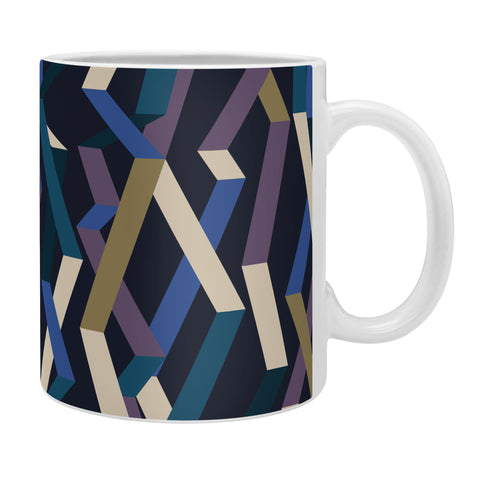 Mareike Boehmer Straight Geometry Ribbons 2 Coffee Mug