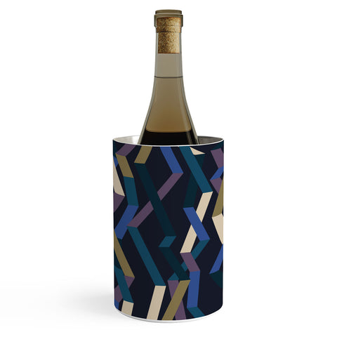 Mareike Boehmer Straight Geometry Ribbons 2 Wine Chiller