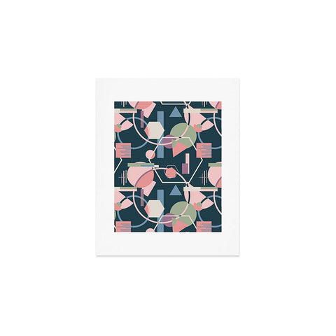 Mareike Boehmer Straight Geometry Wild 1 Art Print