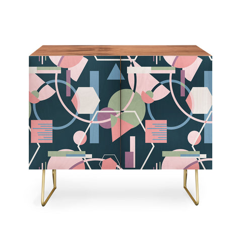 Mareike Boehmer Straight Geometry Wild 1 Credenza