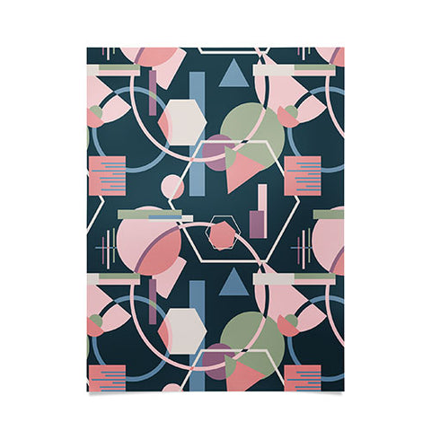 Mareike Boehmer Straight Geometry Wild 1 Poster