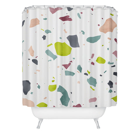 Mareike Boehmer Terrazzo 1 Shower Curtain