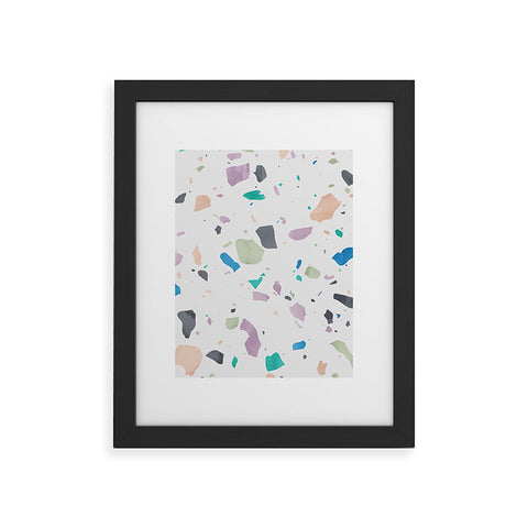 Mareike Boehmer Terrazzo 2 Framed Art Print