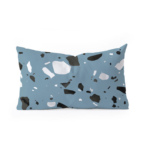 Mareike Boehmer Terrazzo 4 Oblong Throw Pillow