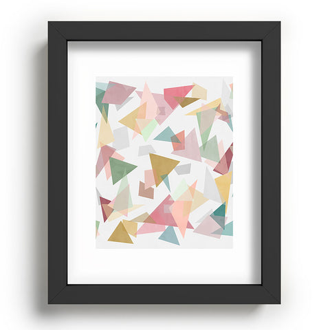 Mareike Boehmer Triangle Confetti 1 Recessed Framing Rectangle