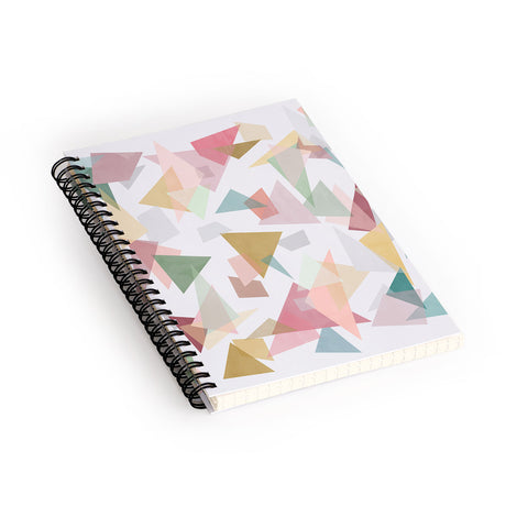 Mareike Boehmer Triangle Confetti 1 Spiral Notebook