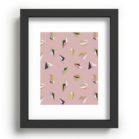 Mareike Boehmer Triangle Play Flowers 1 Recessed Framing Rectangle