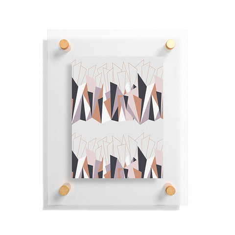 Mareike Boehmer Triangle Play Landscape 1 Floating Acrylic Print