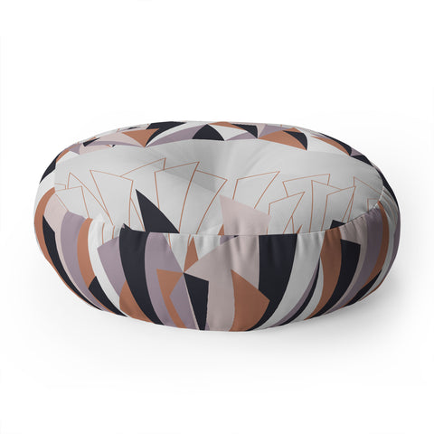 Mareike Boehmer Triangle Play Landscape 1 Floor Pillow Round