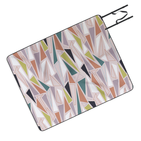 Mareike Boehmer Triangle Play Mosaic 1 Picnic Blanket