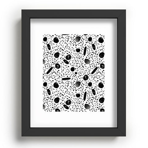 Mareike Boehmer Watercolor Dots Recessed Framing Rectangle