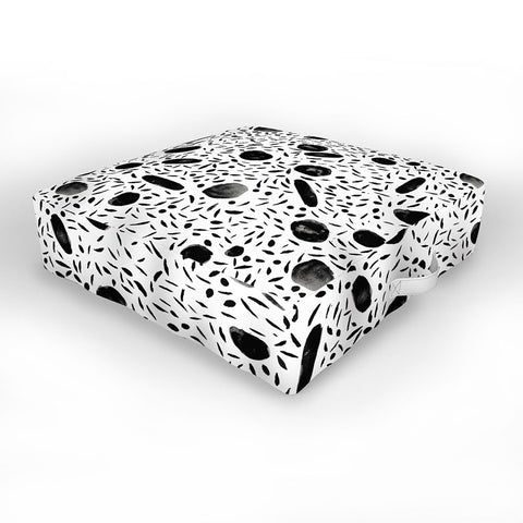 Mareike Boehmer Watercolor Dots Outdoor Floor Cushion