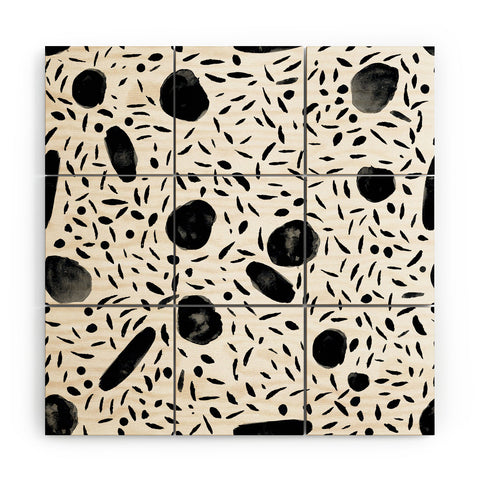 Mareike Boehmer Watercolor Dots Wood Wall Mural