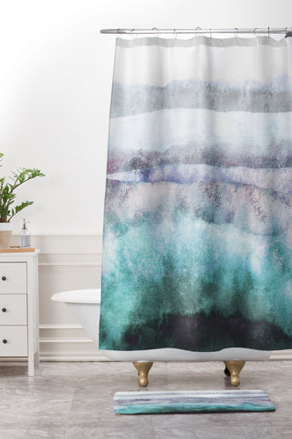 Mareike Boehmer Watercolors 26 Shower Curtain And Mat