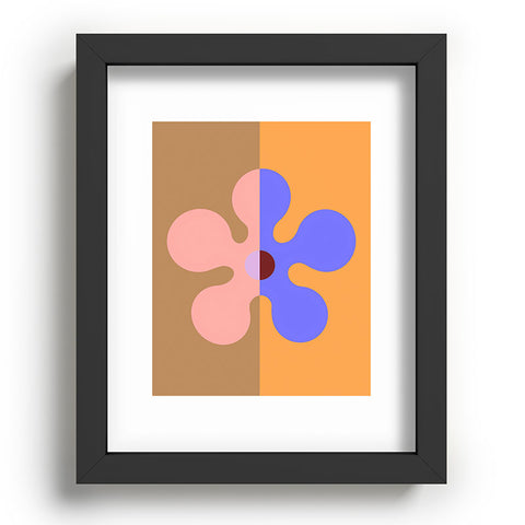 MariaMariaCreative Groovy Flower Multi Recessed Framing Rectangle