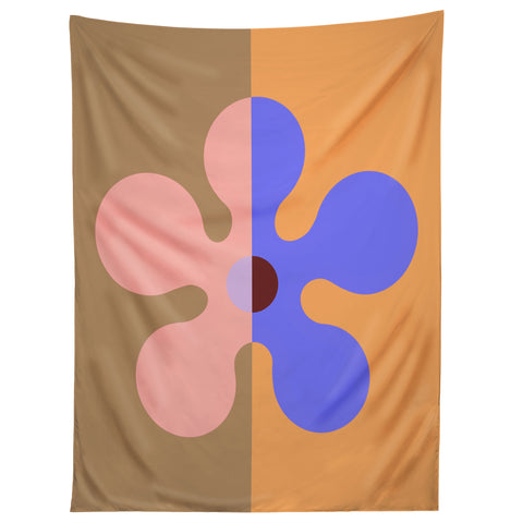 MariaMariaCreative Groovy Flower Multi Tapestry