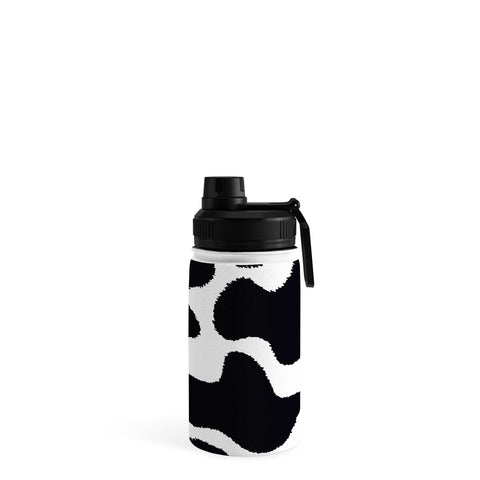 MariaMariaCreative Mooooo Black and White Water Bottle