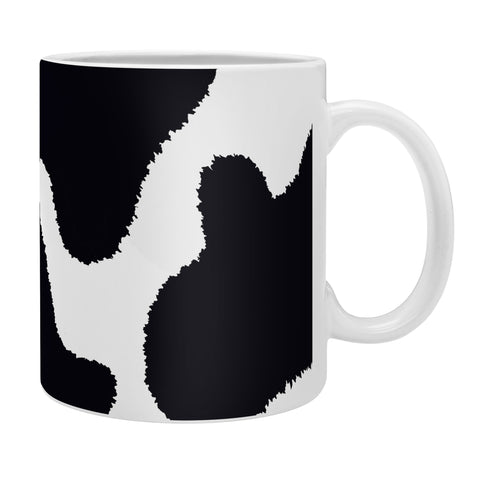 MariaMariaCreative Mooooo Black and White Coffee Mug