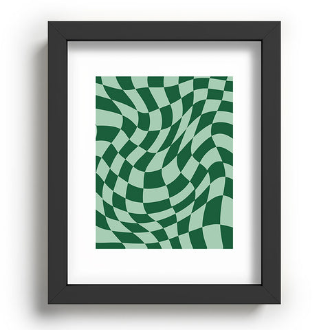 MariaMariaCreative Play Checkers Sage Recessed Framing Rectangle
